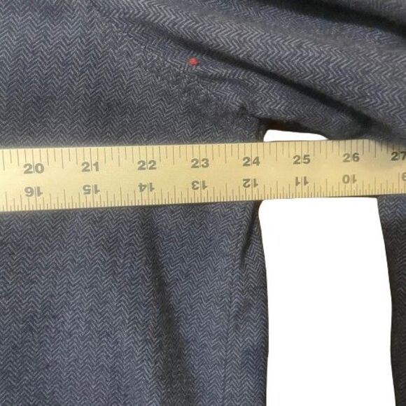 Faded Glory Button Up Top Womens Size 18W - 20W Dark Blue - Picture 4 of 6